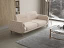 Möbeldreams Sofa-Set Ema 3-3-1 Modern Chesterfield Beige Bild 5