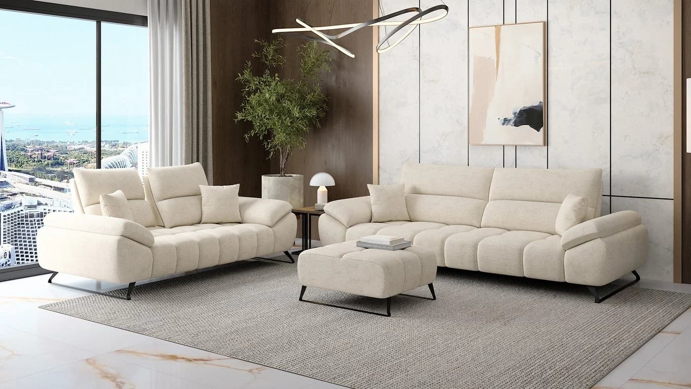 Möbeldreams Sofa Ruby mit verschiebbarer Lehne Kaltschaum - Bild 2