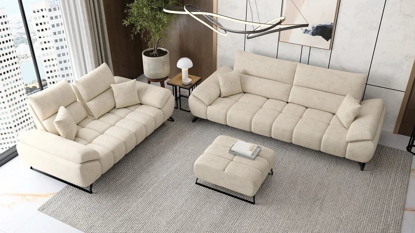 Möbeldreams Sofa Ruby mit verschiebbarer Lehne Kaltschaum - Bild 5