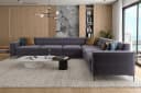 Möbeldreams Ecksofa Velvet L-Form Samt Grau Modern Bild 3