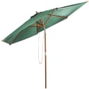 habeig Sonnenschirm 300 cm Grün UV 50+ Marktschirm Bild 1