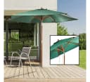habeig Sonnenschirm 300 cm Grün UV 50+ Marktschirm Bild 4