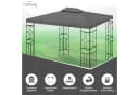 habeig Pavillon-Ersatzdach Wasserdicht PVC 3x4m Anthrazit Bild 3