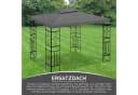 habeig Pavillon-Ersatzdach Wasserdicht PVC 3x4m Anthrazit Bild 5