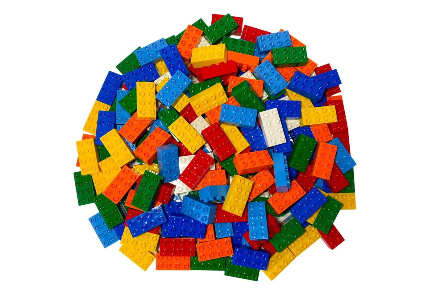 LEGO® DUPLO® 2x4 Steine 25x Bunt - Bild 2