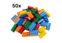 LEGO® DUPLO® 2x4 Steine Bausteine Bunt Gemischt - 50 Teile Kreativ-Set Bild 2