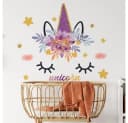 Montegoni Wandsticker Einhorn Kinderzimmer selbstklebend Bild 3