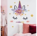 Montegoni Wandsticker Einhorn Kinderzimmer selbstklebend Bild 4
