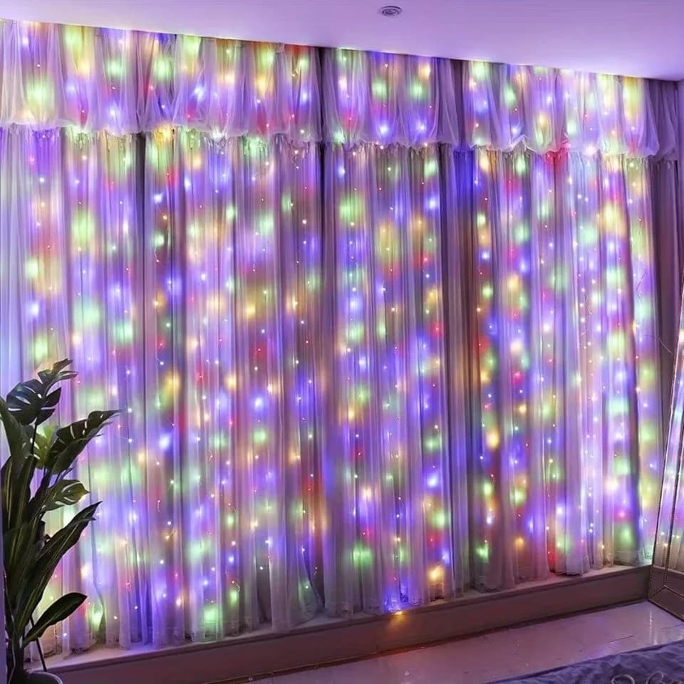 Montegoni LED-Lichterkette 3x3m 300 LEDs mit Fernbedienung - Bild 2