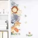 Montegoni Wandsticker Kinderzimmer Waldtiere Elefant Giraffe Kaninchen Bild 2