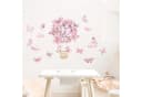Montegoni Wandsticker Rosa Schmetterlingskorb Wandaufkleber Bild 3