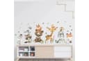 Montegoni Wandsticker Kinder Tier Wandaufkleber Braun Waldtiere Bild 2