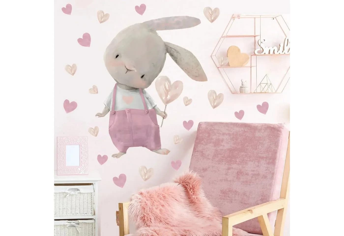 Montegoni Wandsticker Kinder Tier Wandaufkleber Deko PVC - Bild 2