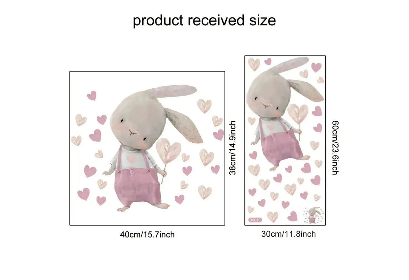 Montegoni Wandsticker Kinder Tier Wandaufkleber Deko PVC - Bild 5
