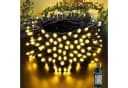 Montegoni LED-Lichterkette 10m 100 LEDs Warmweiß Weihnachtsbeleuchtung Bild 3