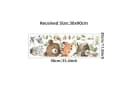 Montegoni Wandsticker Kinder Tier Wandaufkleber Dekoration Waldtiere PVC Bild 3