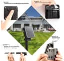 Montegoni Solar LED Lichterkette 5m 20LED warmweiß Garten Deko IP65 8 Modi Bild 5