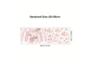 Montegoni Wandtattoo Kinder Rosa Bunt Cartoon Regenbogen Wolke Kaninchen PVC Bild 5