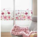 Montegoni Wandsticker Schmetterling Blumen Rosa Selbstklebend Bild 5