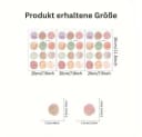 Montegoni Wandtattoo Pastell Polka Dot 36 Aquarell Punkte PVC Bild 1