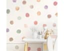 Montegoni Wandtattoo Pastell Polka Dot 36 Aquarell Punkte PVC Bild 3