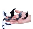 Montegoni 3D Fledermaus Deko Wandaufkleber 60 Stück PVC Schwarz Bild 5