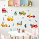 Montegoni Wandsticker Baufahrzeuge PVC Selbstklebend Bild 2