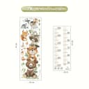 Montegoni Wandsticker Cartoon Tier Höhenmesser Bunt PVC Bild 5