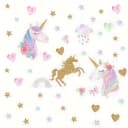 Montegoni Wandsticker Einhorn Stern Abnehmbare Deko Selbstklebend Bunt Bild 4