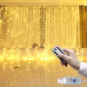 Montegoni LED-Lichterkette 300 LEDs Warmweiß mit Fernbedienung Bild 3