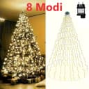 Montegoni LED-Lichterkette 280 LEDs mit Timer, IP65 Wetterfest, Weiß Bild 2