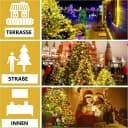 Montegoni LED-Lichterkette 280 LEDs mit Timer, IP65 Wetterfest, Weiß Bild 4