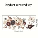 Montegoni Wandsticker Elegante Blumen Selbstklebend Bild 1