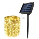 Montegoni LED-Streifen 12M Solar Lichterkette Außen Wasserdicht Bild 2