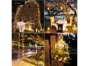 Montegoni LED-Streifen 12M Solar Lichterkette Außen Wasserdicht Bild 5