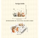 Montegoni Wandsticker Tiere Kinderzimmer Cartoon 2er Set Selbstklebend Bild 1