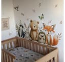 Montegoni Wandsticker Tiere Kinderzimmer Cartoon 2er Set Selbstklebend Bild 4