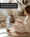 Incensera Räucherkohle 30 St - Hochwertige Kohletabletten geruchsneutral Bild 5