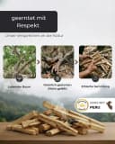 Incensera Palo Santo Räucherholz 8 Duftholz Sticks 10 cm für Ausräuchern Holz Bild 5