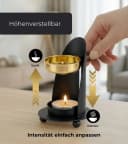 Incensera Räucherstövchen Weihrauchbrenner Gold Bild 3