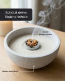 Incensera Räuchersand Quarzsand 250g für Räucherkohle & Stäbchen Bild 3