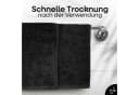 Slummer Seiftuch 10er Set Anthrazit 100% Baumwolle Frottier Bild 5