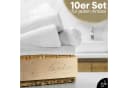 Slummer Seiftuch 10er Set 100% Baumwolle Frottier 30x30 cm Bild 1