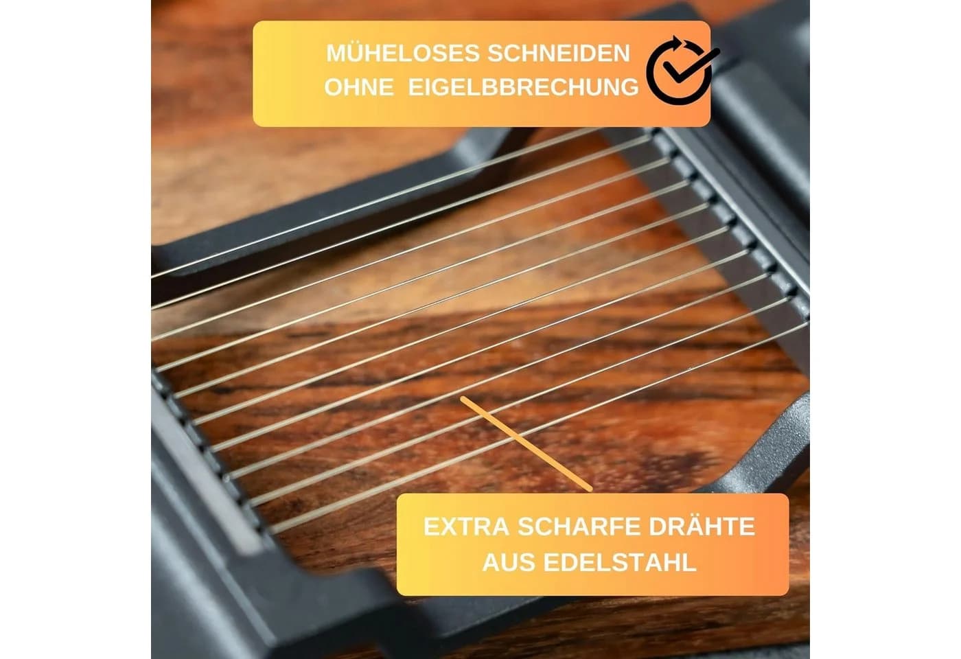Thiru Eierschneider Edelstahl Eiergröße S-L - Bild 3