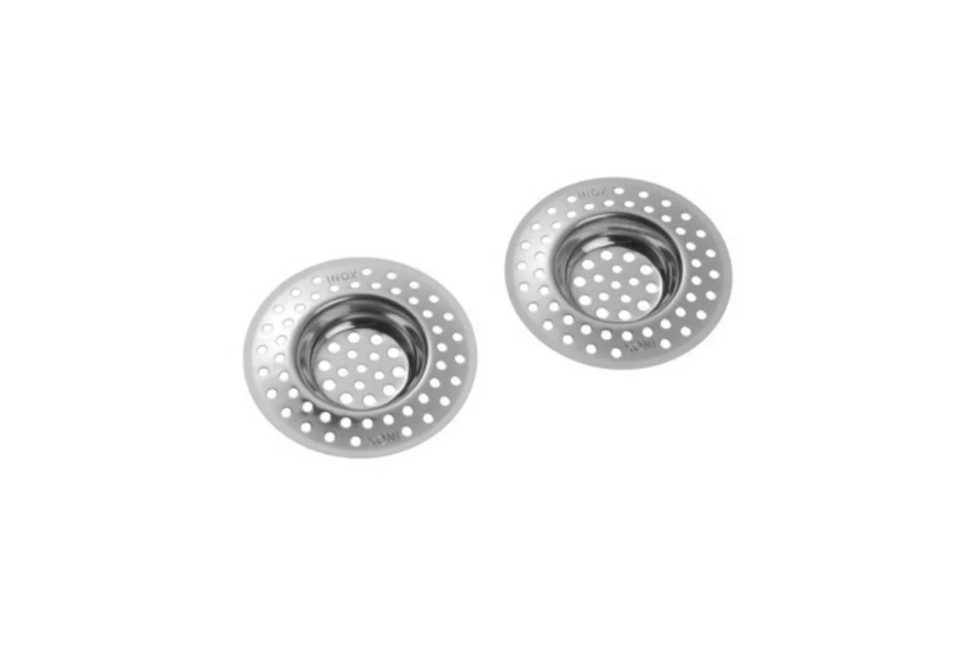 Thiru Abflusssieb 2er Set Edelstahl Ø 7 cm - Bild 2