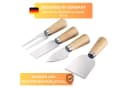 Thiru Käsemesser 5-teiliges Set mit Holzgriff und Bambus-Halterung Bild 1