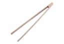 Thiru Grillzange 32 cm Buchenholz Wellenprofil Bild 2