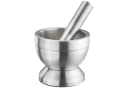 Thiru Mörser Premium Edelstahl mit Stößel und Deckel Ø 10 cm Bild 2