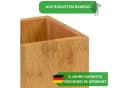 Thiru Besteckhalter Utensilienhalter Bambus 10x10x13,5cm Bild 1
