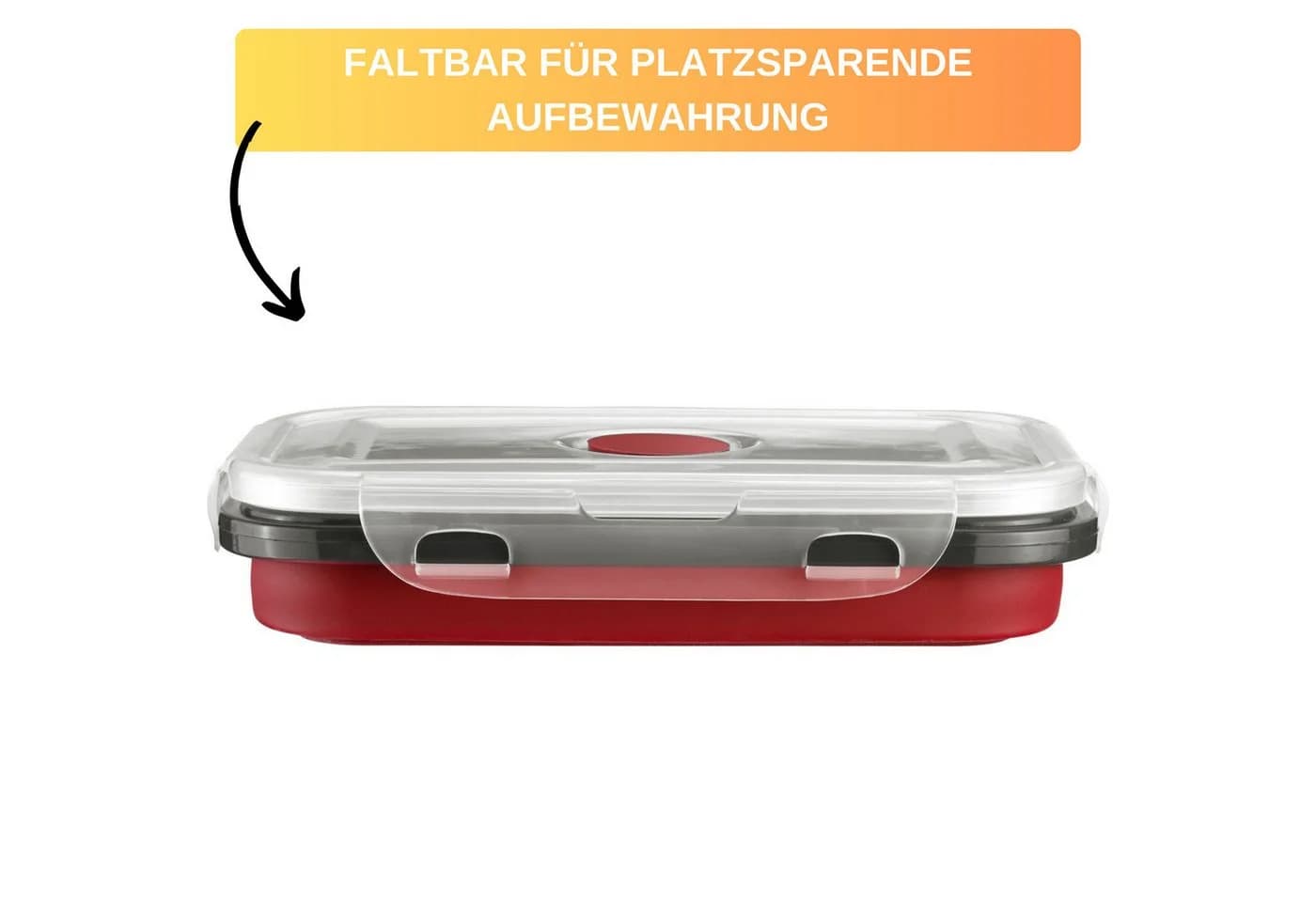 Thiru Faltbare Frischhaltedose Mikrowellen- & Tiefkühlgeeignet - Bild 3